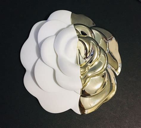 chanel camellia etsy|chanel camellia flower brooch.